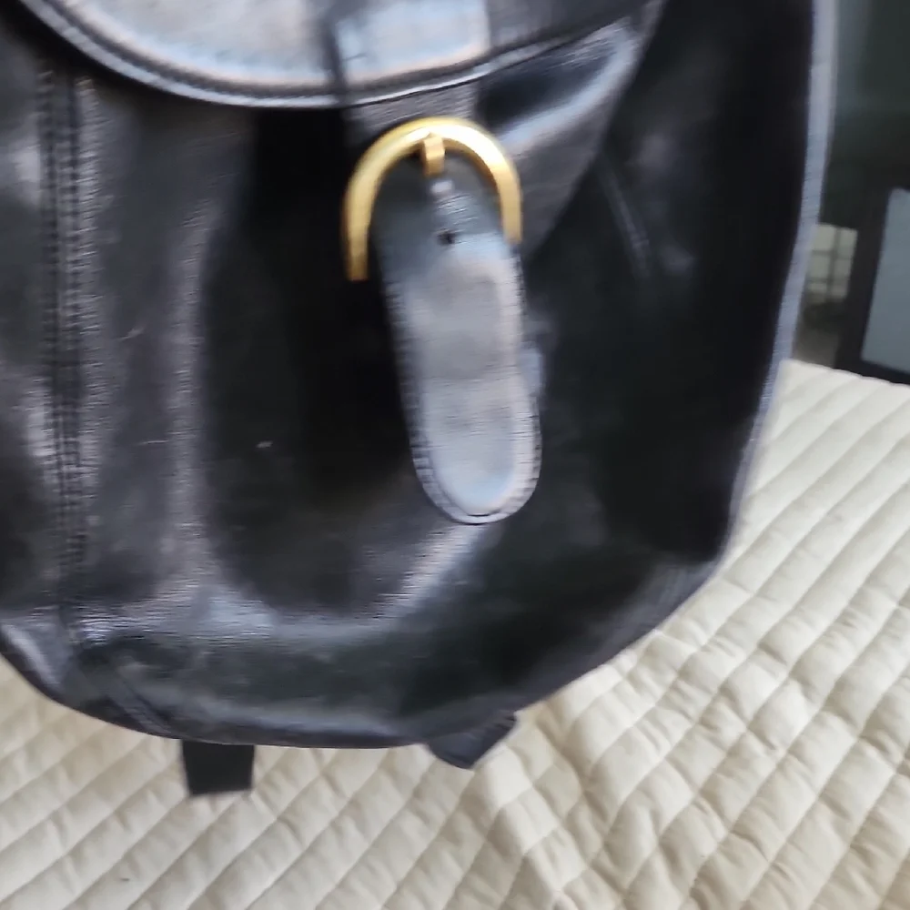 90's Vintage Coach Soho Buckle Backpack - Picture 4 of 6